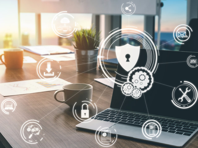 Cyber Security And Digital Data Protection Concept